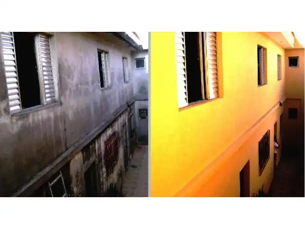 Aplicação de Grafiato  na Zona Sul