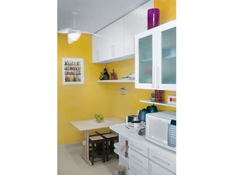 Pintura Interior de Cozinha na Vila Guarani