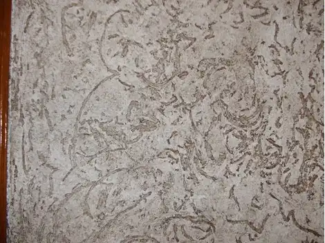   Aplicação de Grafiato Com efeito Mármore em  Perus